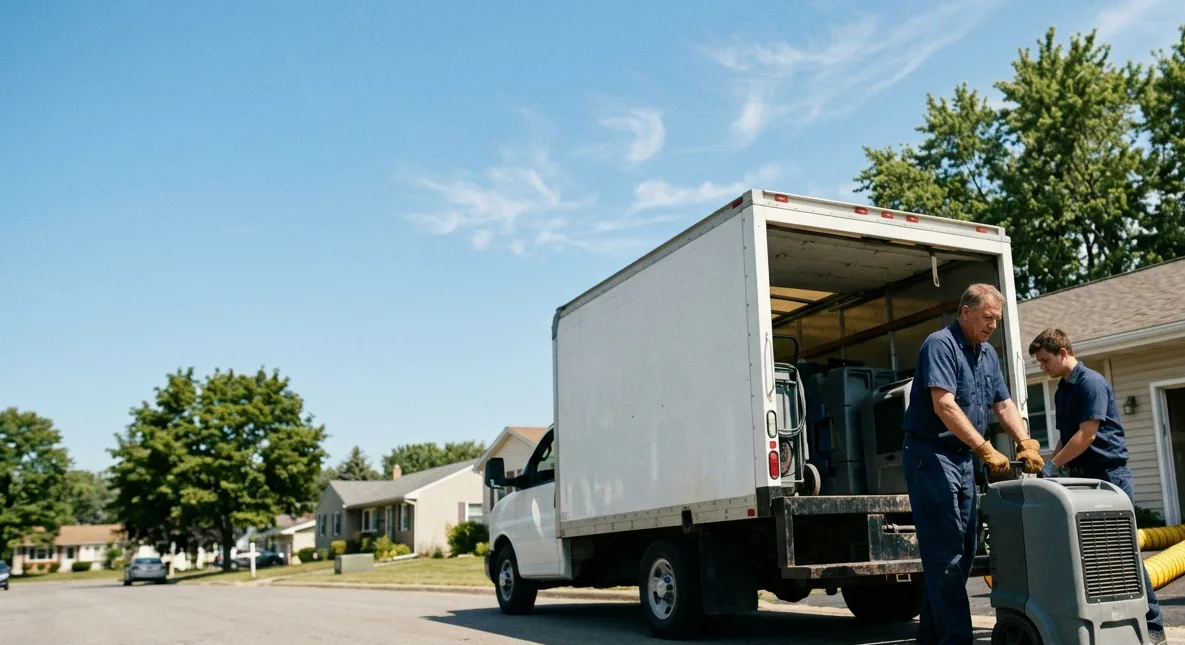 Water Damage Cleanup in Mascoutah, IL near me